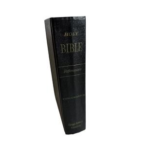 Holy Bible Reference Ed Concordance KJV Red Edge Pages American Bible Society